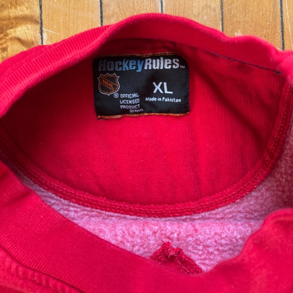 VTG 90s NHL Detroit Red Wings Men’s Sweatshirt Sz. XL - Picture 2 of 5